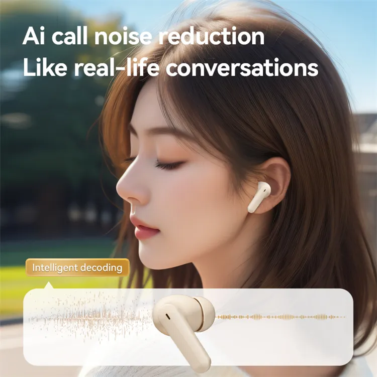 Hot Selling in Ear Wireless Bluetooth Earphones with High Sound Quality Long Battery Life Sports Running Earphones (White) Model M69